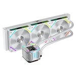 Cooler Procesor 1stPlayer® X-Starship 360-wh, display IPS personalizabil de 2, 4 inches, ARGB, compatibil AMD/Intel, alb