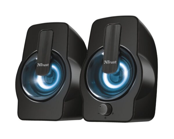 Boxe Trust Gemi RGB 2.0, Negru