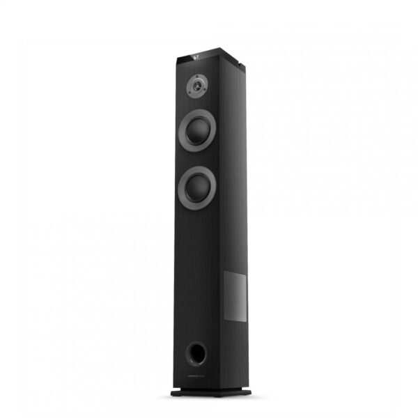 Sistem Audio 2.1, Energy System, Tower 5 MAX, bluetooth 5.3, interfata jack 3.5mm, putere: 100W, frecventa raspuns 40 Hz ~ 18 kHz, frecventa FM: 87, 5 – 108 MHz, ecran/afisaj: LED, suport card de memorie: microSD si stick-uri USB pana la 128 GB