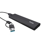 Carcasa SSD M.2 USB-C Trust, compacta, aluminiu, 10 Gb/s, 4 TB