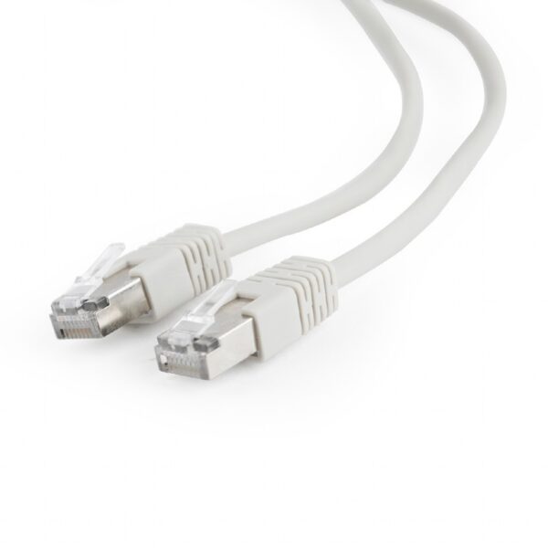 Cablu FTP GEMBIRD Cat5e, cupru-aluminiu, 20 m, gri, AWG26, ecranat PP22-20M