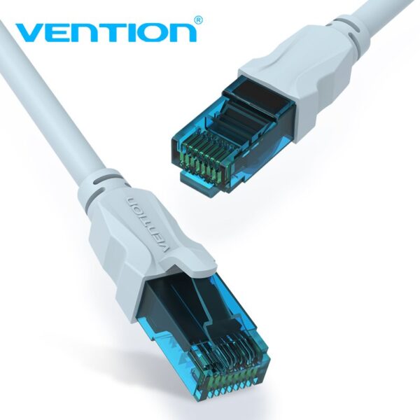 Patch cord UTP Vention, Cat. 5e, RJ-45 (T) la RJ-45 (T), 5m, 1 Gbps, 26AWG, , albastru, „VAP-A10-S500” (timbru verde 0.18 lei) – 6922794718821