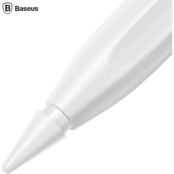 TOUCH PEN Baseus Smooth Writing 2 Series, indicator LED, incarcare Type-C, compatibil Ipad, alb „SXBC060502” – (timbru verde 0.03 lei)