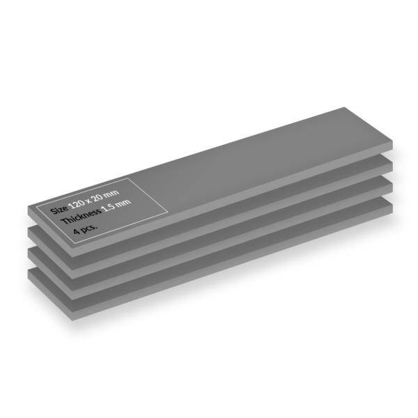 Set 4 buc Thermal Pad Arctic „TP-4″, 120 x 20 mm 1.5mm grosime, densitate 3.4 g/cm3,”ACTPD00067A”