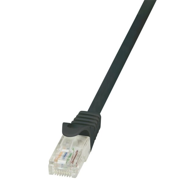 PATCH CORD UTP LOGILINK Cat6, cupru-aluminiu, 10 m, negru, AWG24, „CP2093U” (timbru verde 0.18 lei)